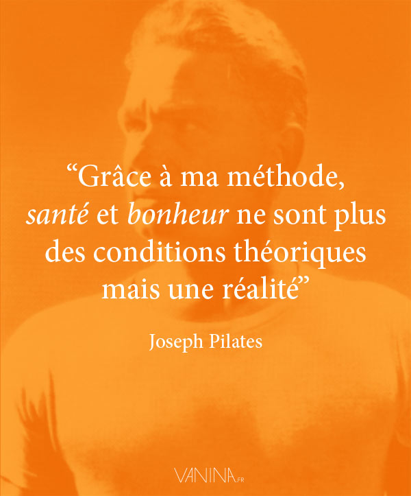 Citation de Joseph Pilates